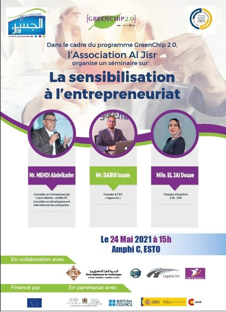 La sensibilisation à l'entrepreneuriat